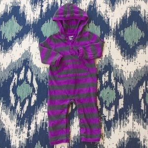 Leveret Hooded Romper-Baby Girls Sz 18-24M EUC💜